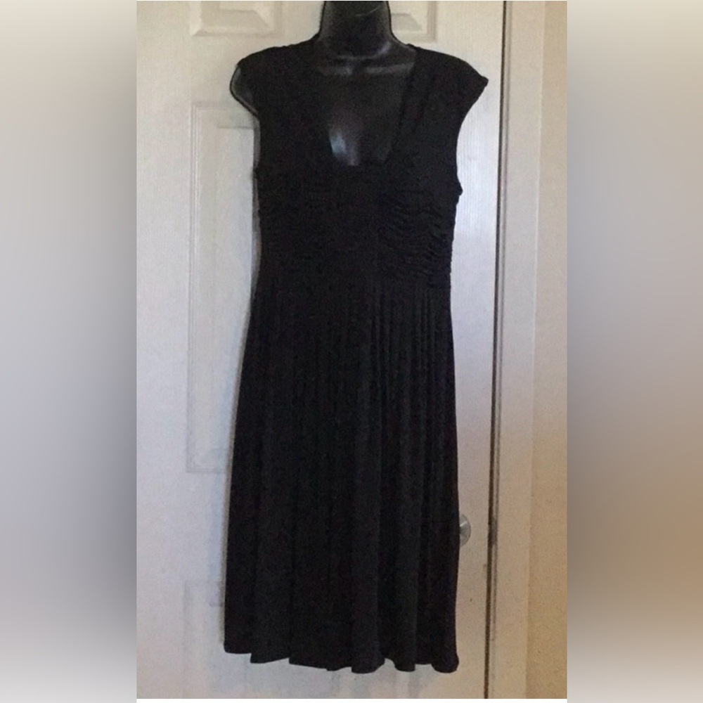 Calvin Klein Black Sleeveless Dress- Size 6 - Picture 4 of 9